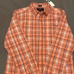 Even Tide Myles Coastal Doublecloth Shirt from Stitch Fix. Originally $60.